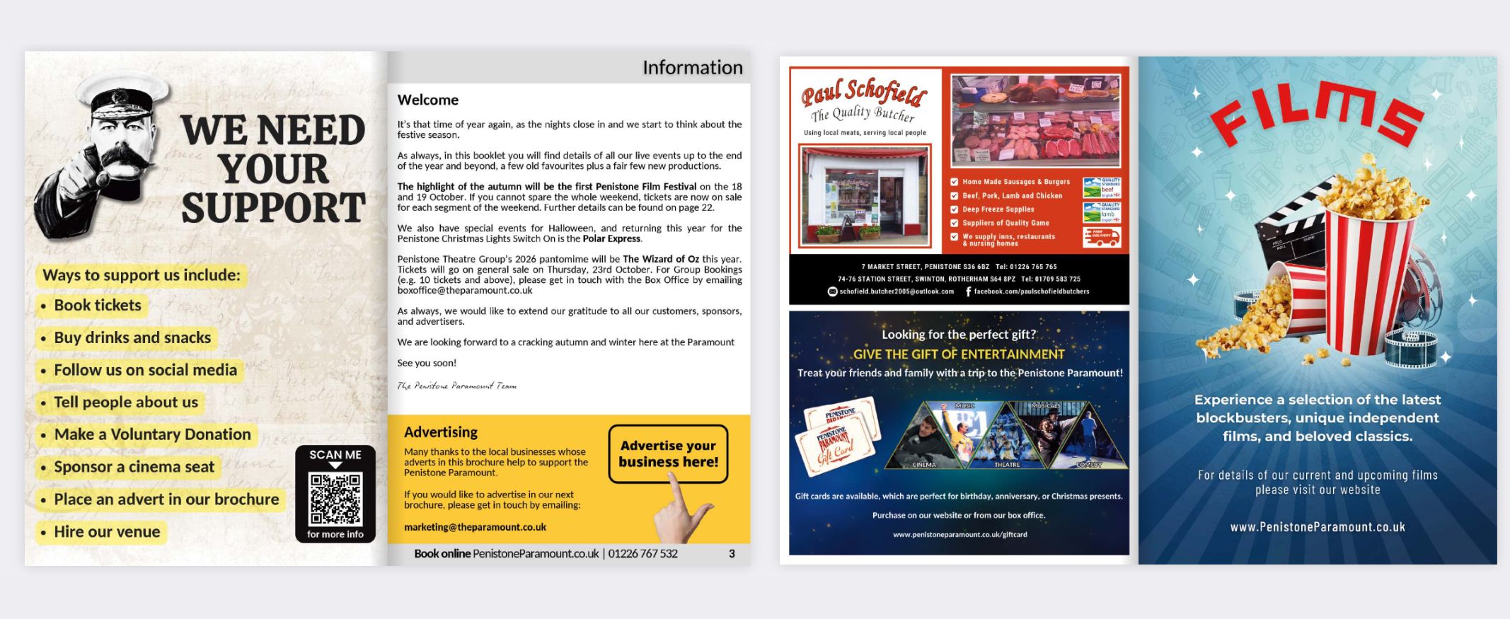 Advertist In Our Next Brochure