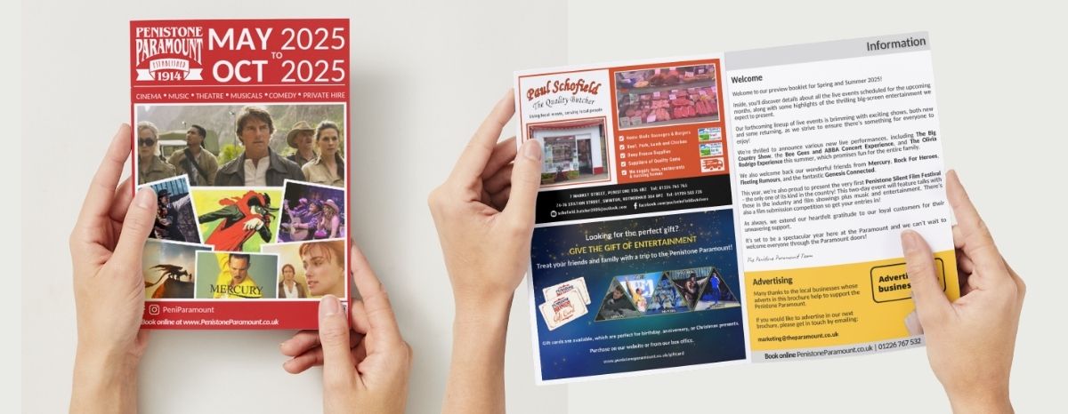 Place An Advert In Our Brochure